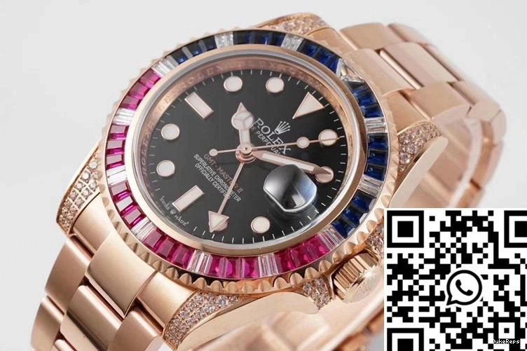 GMT Rose Factory Rolex Gold II ROF SAru 116759 Master 0420